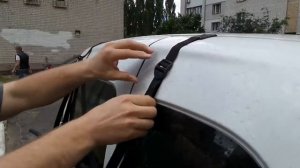 Универсальное велокрепление на заднюю дверь автомобиля