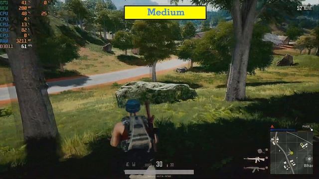 PUBG Radeon R9 280X GAMING 3GB Benchmark 1080P (Very low / low / Medium / High / Ultra) смотреть онлайн