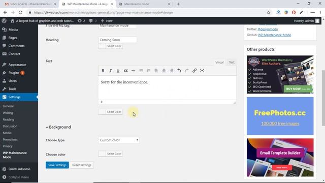 Put Your Wordpress Website in Maintenance Mode Easy Way I Dkwebtech смотреть онлайн