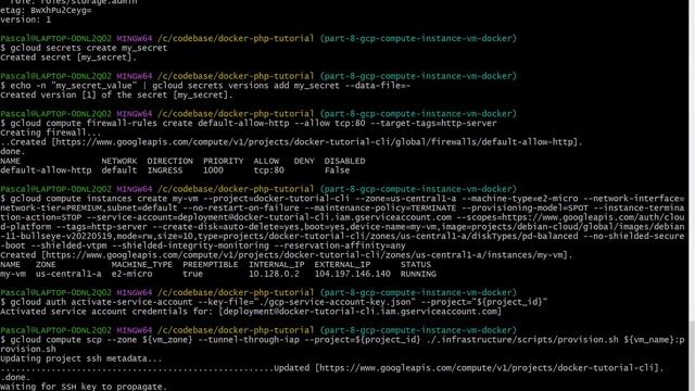How to deploy Docker Applications on GCP via the gcloud cli [Tutorial] смотреть онлайн