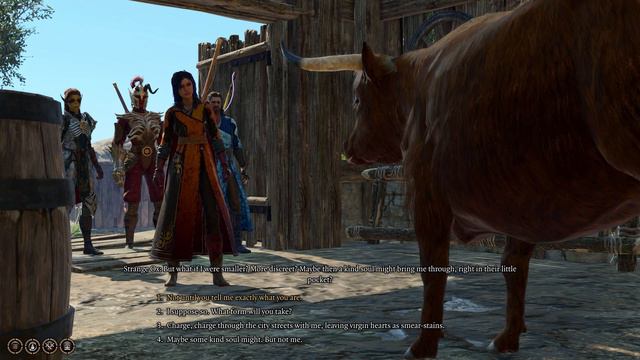 Strange Ox Full Story Baldurs Gate 3 смотреть онлайн