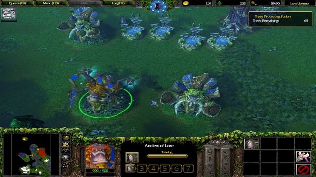 43. Warcraft III: Reign of Chaos - Night Elf Campaign - Chapter Three - Awakening of Stormrage смотреть онлайн