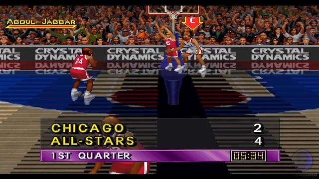 Slam 'n Jam '96 featuring Magic & Kareem - ps1 смотреть онлайн