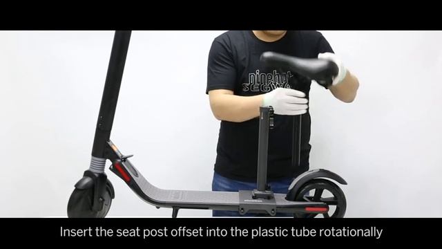 Segway Ninebot Adjustable Seat Saddle for ES1/ES2/ES4 Kick Scooters / Amazon Cyber Monday 2019 смотреть онлайн