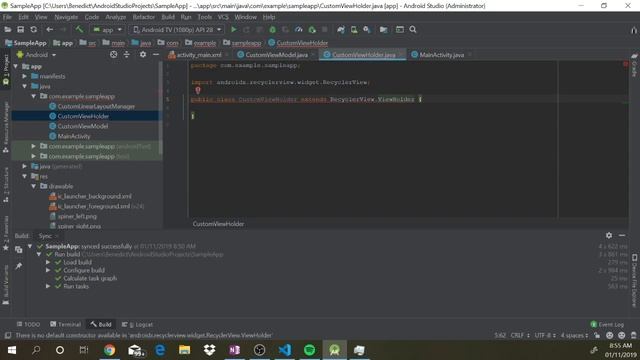 Android Studio (Java) Customize Recycler View Super Smooth for Linear Layout Manager смотреть онлайн