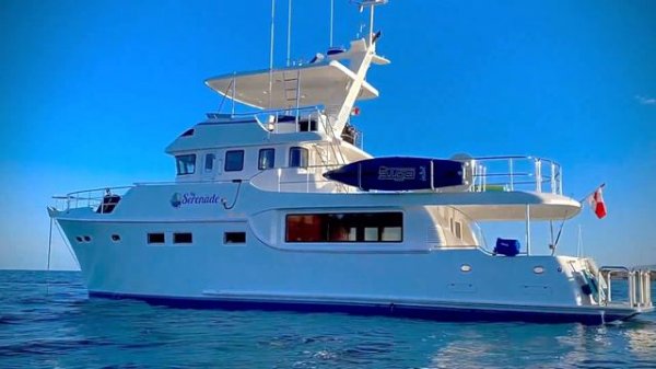 Cruising on the 60' Nordhavn 'My Serenade', Week 2  Music: Southern Cross by Crosby, Stills and Nas