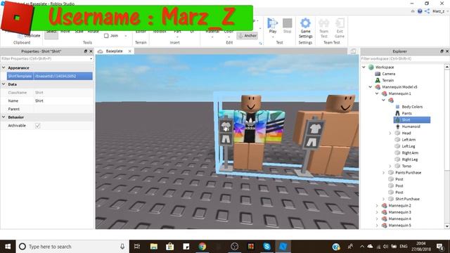How to sell clothes in your Roblox game! (Roblox Studio) смотреть онлайн