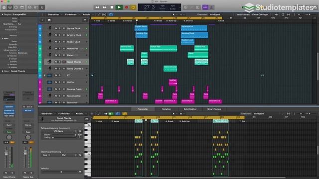 Slow Bass (Logic Pro Template) by Studiotemplates смотреть онлайн