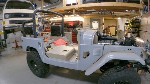 1971 Toyota Landcruiser FJ40 Restoration - Full Time Lapse