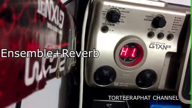 Zoom G1XNext - Tuner + Chorus+Ensemble Sound (Direct Soundcard) смотреть онлайн