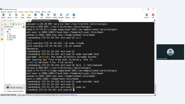 LINUX SESSION-7 FOR BEGINNERS IN TELUGU смотреть онлайн