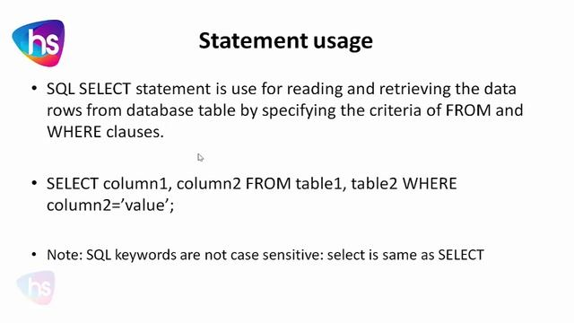 Free SQL tutorial | How to write SQL statement - Free SQL Courses and tutorials смотреть онлайн