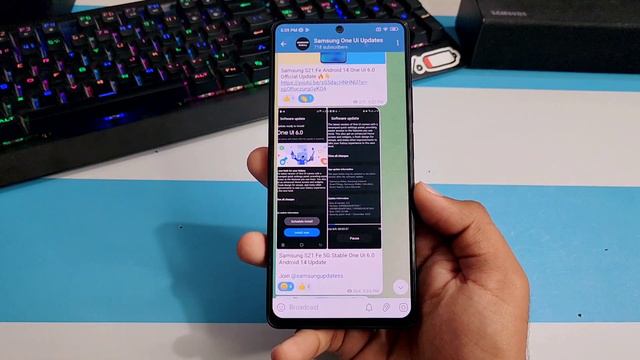 Samsung S21 FE Exynos One Ui 6.0 Kab Ayega | Samsung S21 fe New Update Android 14 Update смотреть онлайн