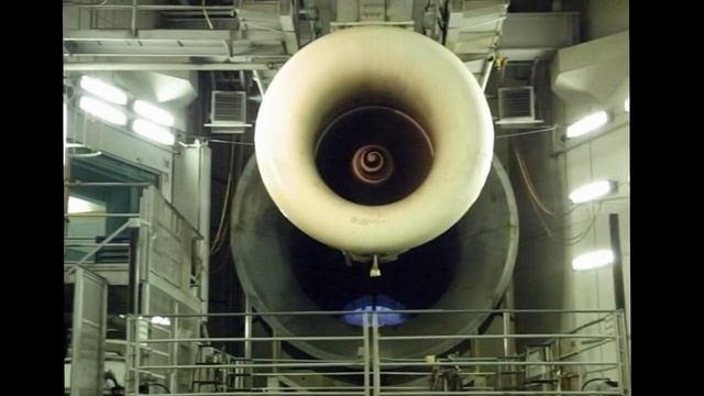 engine run up in testbed - V2500 смотреть онлайн