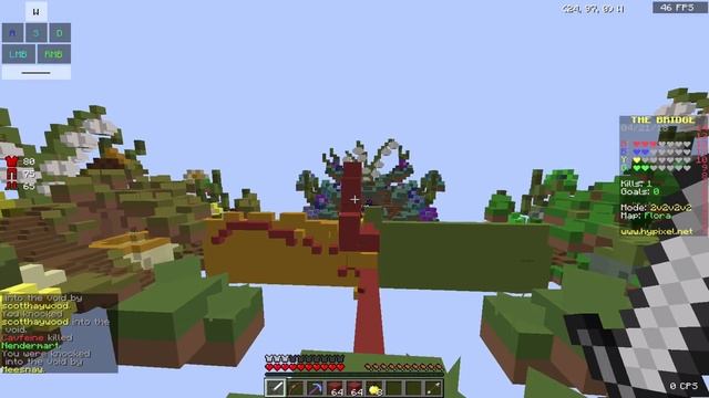 ИГРАЮ С КРУТЫМ ТАЩЕРСКИМ РЕСУРС ПАКОМ 1X1 ПИКСЕЛЬ [MINECRAFT HYPIXEL THE BRIDGE MINI GAME] смотреть онлайн