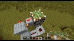 Двойной поршень [Minecraft Механизмы]