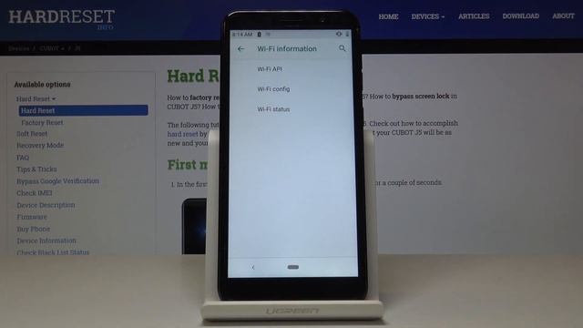 Secret Codes CUBOT J5 - Test Menu / Hidden Modes смотреть онлайн
