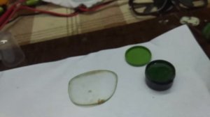 Полировка стекла советских защитных очков с помощью мини дрели Диолд