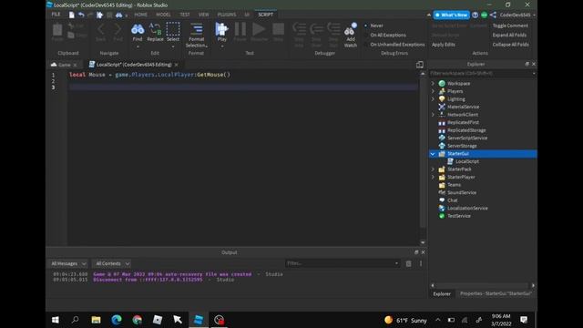 How To Make A Custom Cursor In Roblox Studio!