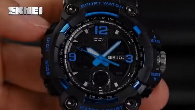 Часы мужские SKMEI 1742 смотреть онлайн