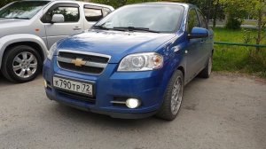 ДХО из противотуманок на Chevrolet Aveo T250