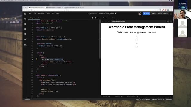 Wormhole State Management With React Hooks смотреть онлайн