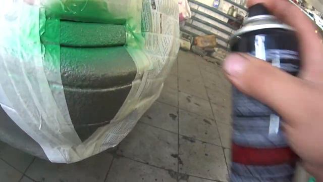 Ваз 2115 окраска в комуфляж за один день из болончиков смотреть онлайн