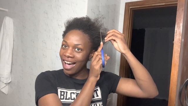 ME CORTE EL PELO SOLA (CORTO AFRO) Big CHOP смотреть онлайн