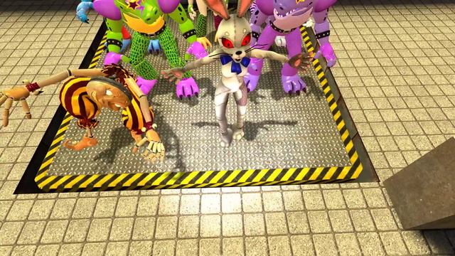 DISMEMBERING Animatronics From FNAF - Melon Playground