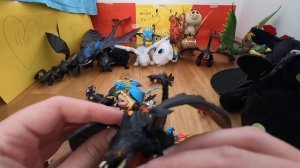 Моя коллекция игрушек "Как приручить дракона"