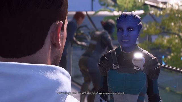 Mass Effect Andromeda - Keri T'Vessa Romance смотреть онлайн