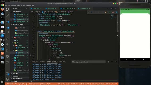 FLUTTER UI #2 STEPPER FORM BLOC смотреть онлайн