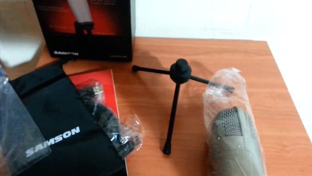 Samson C01U USB Condenser Microphone Unboxing And Test смотреть онлайн