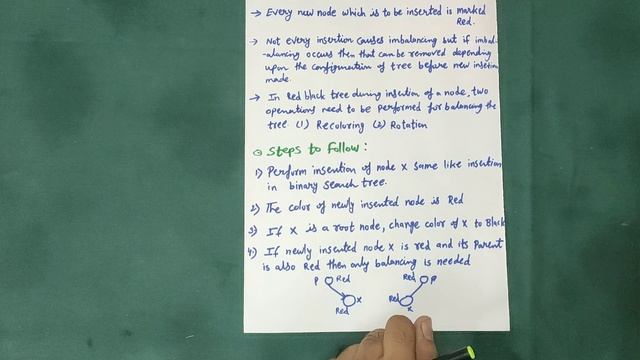 Insertion of Node | Red Black Tree | Types of search tree | Indexing | Advanced data structures смотреть онлайн