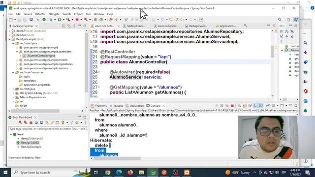 Rest Api C.R.U.D. Spring Boot смотреть онлайн