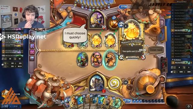 This *NEW* Druid OTK is Genius - OTK Druid - Hearthstone смотреть онлайн