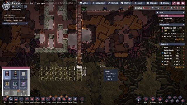 Project SPACE SLUG! New DLC Spaced Out for Oxygen Not Included ep7 смотреть онлайн