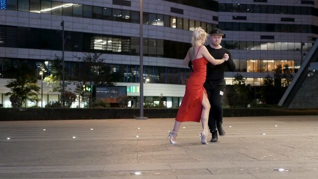 Pavel Sobiray And Alexandra Anisimova. Street Tango.