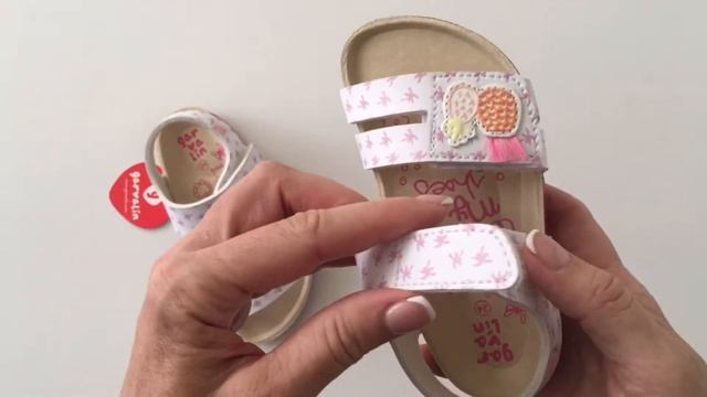 Сандали на пробковой подошве Garvalin 192662 размеры 20-27 смотреть онлайн