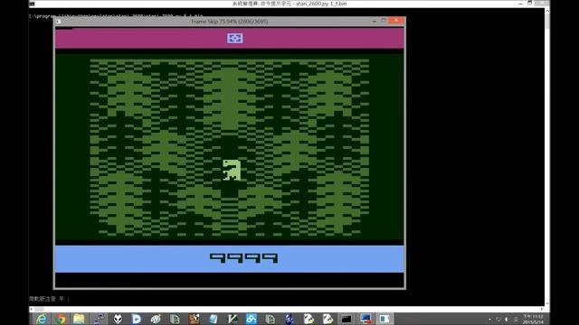 My Atari 2600 emulator written in Python (PyPy) смотреть онлайн