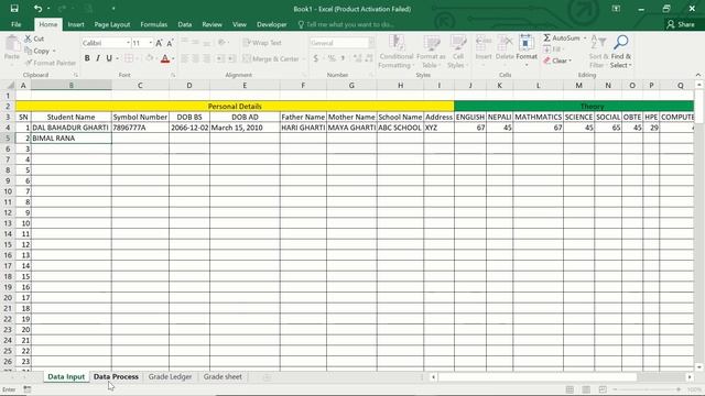 नयाँ Grading System अनुसार Grade ledger, Grade-Sheet तयार गर्ने तरिका - How to calculate GPA ? смотреть онлайн