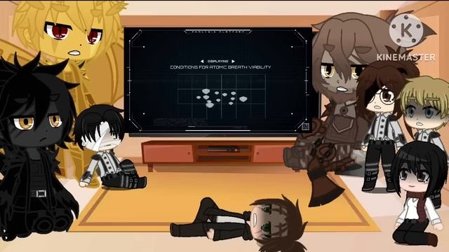 AOT reacts to Godzilla vs the rumbling смотреть онлайн