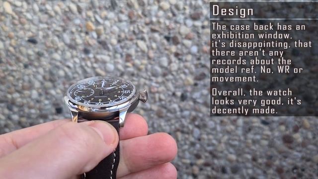 Parnis pilot 44mm mechanical watch PA6061 review. Seagull ST3600 #281 #gemislaguna #automaticwatch смотреть онлайн