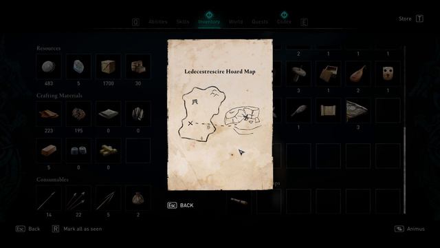 Ledecestrescire Hoard Map Assassin's Creed Valhalla смотреть онлайн