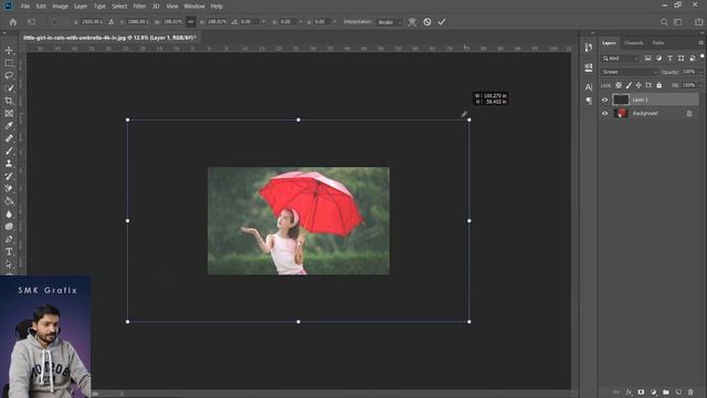 Photoshop How to make Rain Animated Gif Urdu/Hindi смотреть онлайн