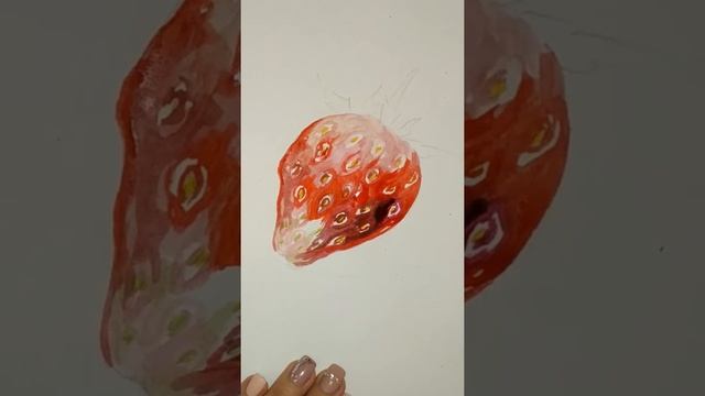 как нарисовать клубнику / викторию смотреть онлайн