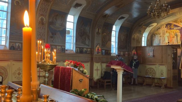 P1 Mar 19 2023 Пассия - В Повечерие/Акафист Страстям Христовым G Vespers Akathist of Christ Passion смотреть онлайн