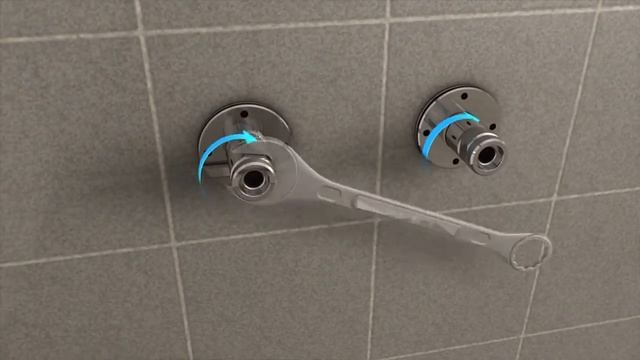 Установка душевой стойки Hansgrohe Croma 160 Showerpipe смотреть онлайн