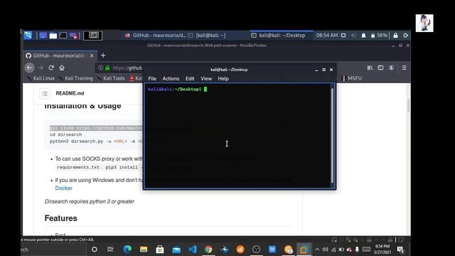 Install dirsearch for brute force on Kali Linux смотреть онлайн