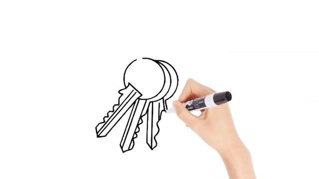 Drawing a bunch of keys : : easy drawing смотреть онлайн